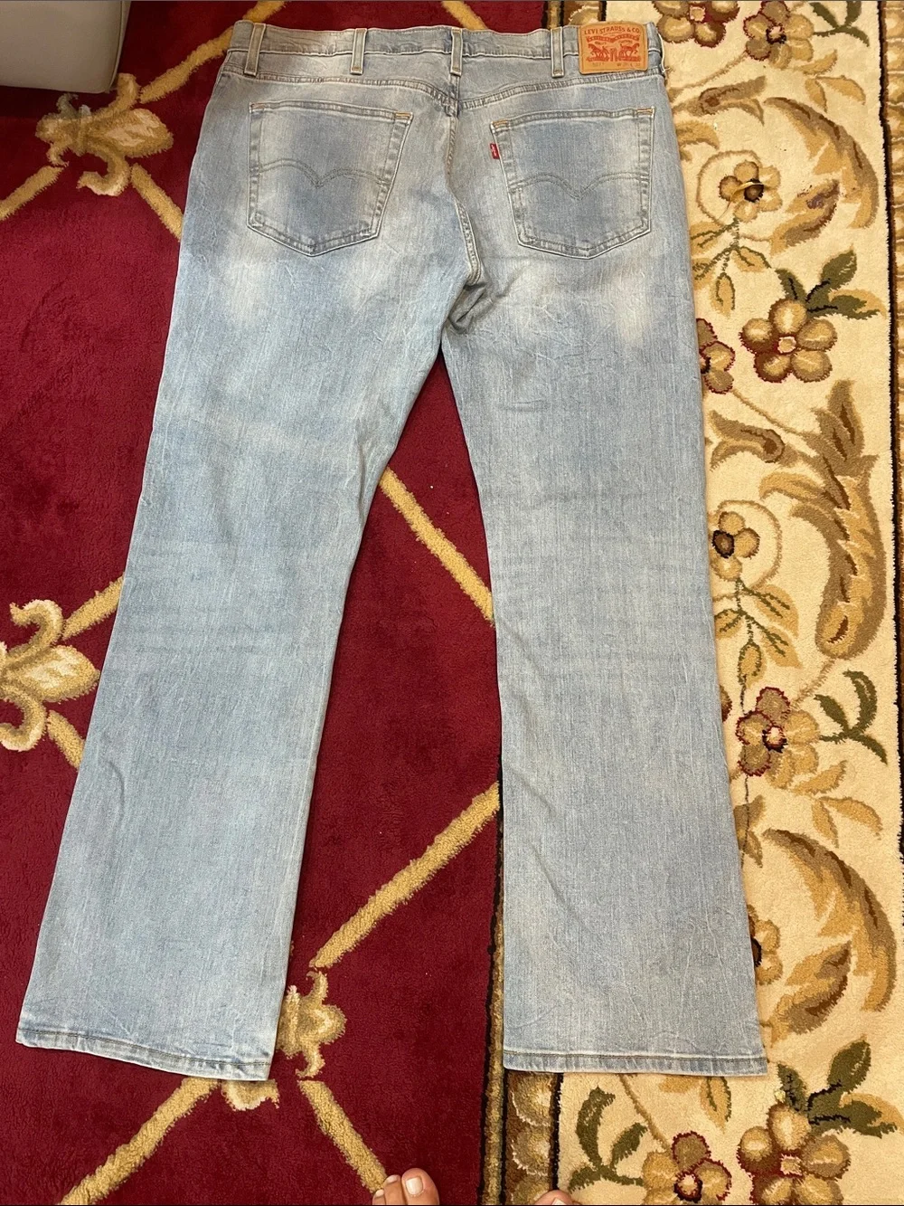 Levi's Light Blue Bootcut Jeans